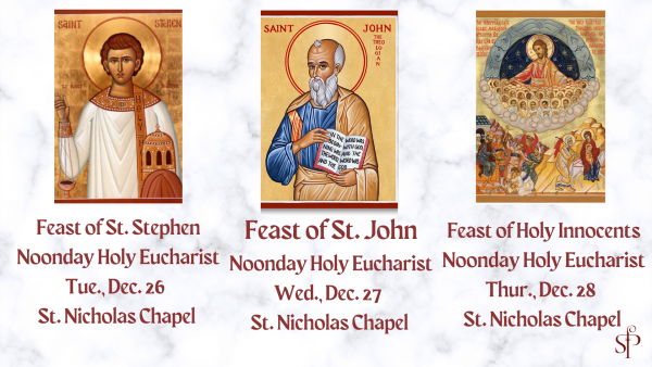 Feast of The Holy Innocents - Noonday Eucharist