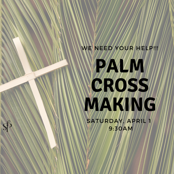 Palm Cross Making